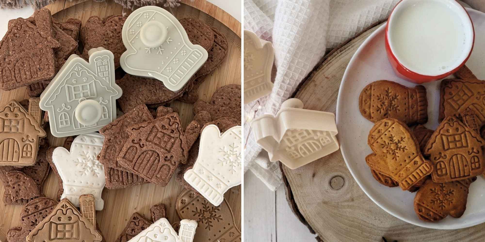Recette biscuits pain d'épices et cacao de Noël - ScrapCooking